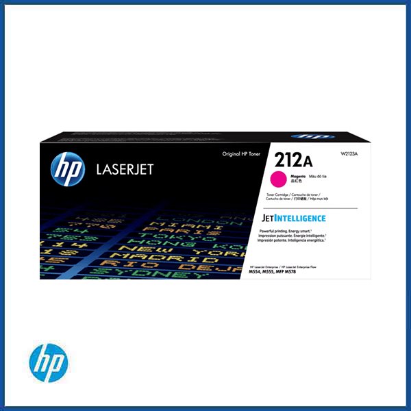 HP 212A Magenta Original LaserJet Toner Cartridge – W2123A in Qatar